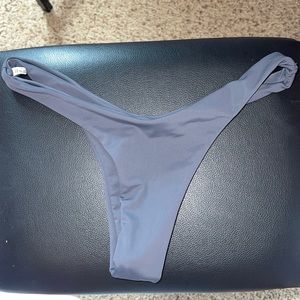 Charcoal Gray Bikini Bottom - S